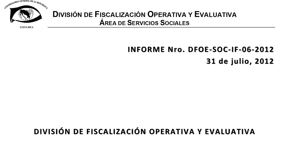 Informe sobre la atención de las recomendaciones del equipo de especialistas para restablecer la situación financiera del seguro de salud de la CCSS